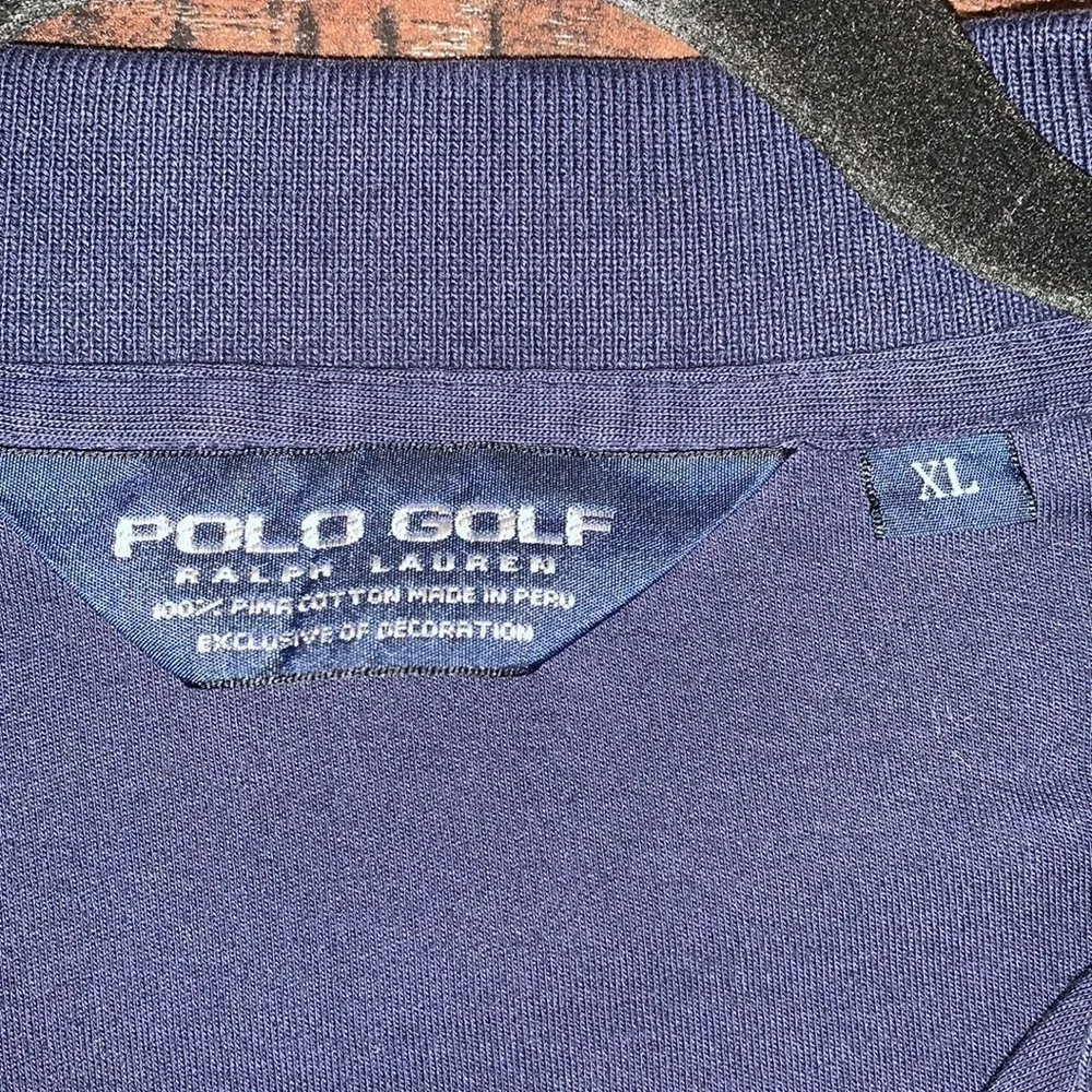 Ralph Lauren Polo Golf 100% Pima Cotton Long Sleeve Polo, sz Extra Large.